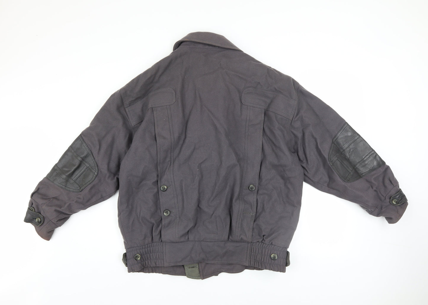 Mens UK Size 46 JS Styled in Italy Grey Bomber Jacket
