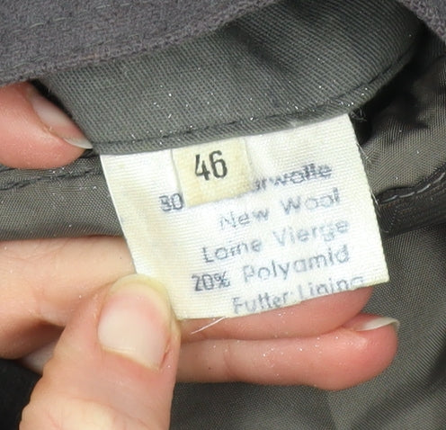 Mens UK Size 46 JS Styled in Italy Grey Bomber Jacket