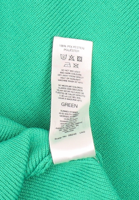 Womens UK Size 10 Savida Green Basic T-Shirt