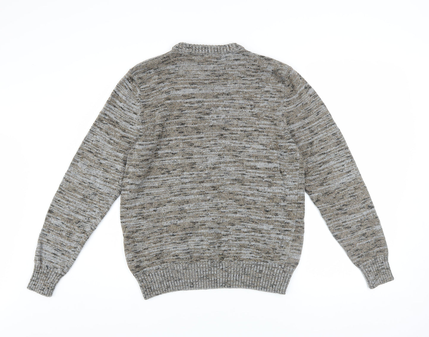 Mens UK Size M JACK & JONES Grey Pullover Jumper