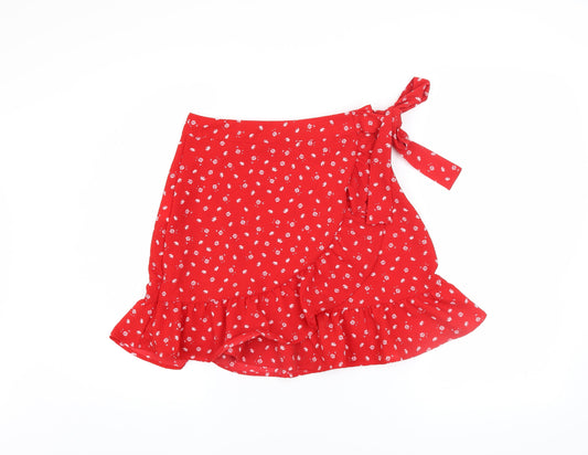 Womens UK Size S FB Sister Wrap Chiffon Skirt
