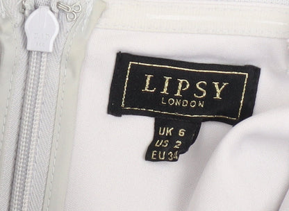 Womens UK Size 6 Lipsy Fit & Flare Dress