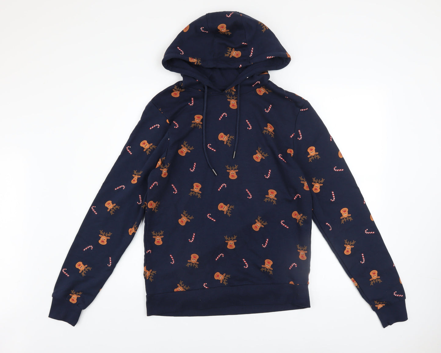 Mens UK Size S Livergy Blue Pullover Hoodie