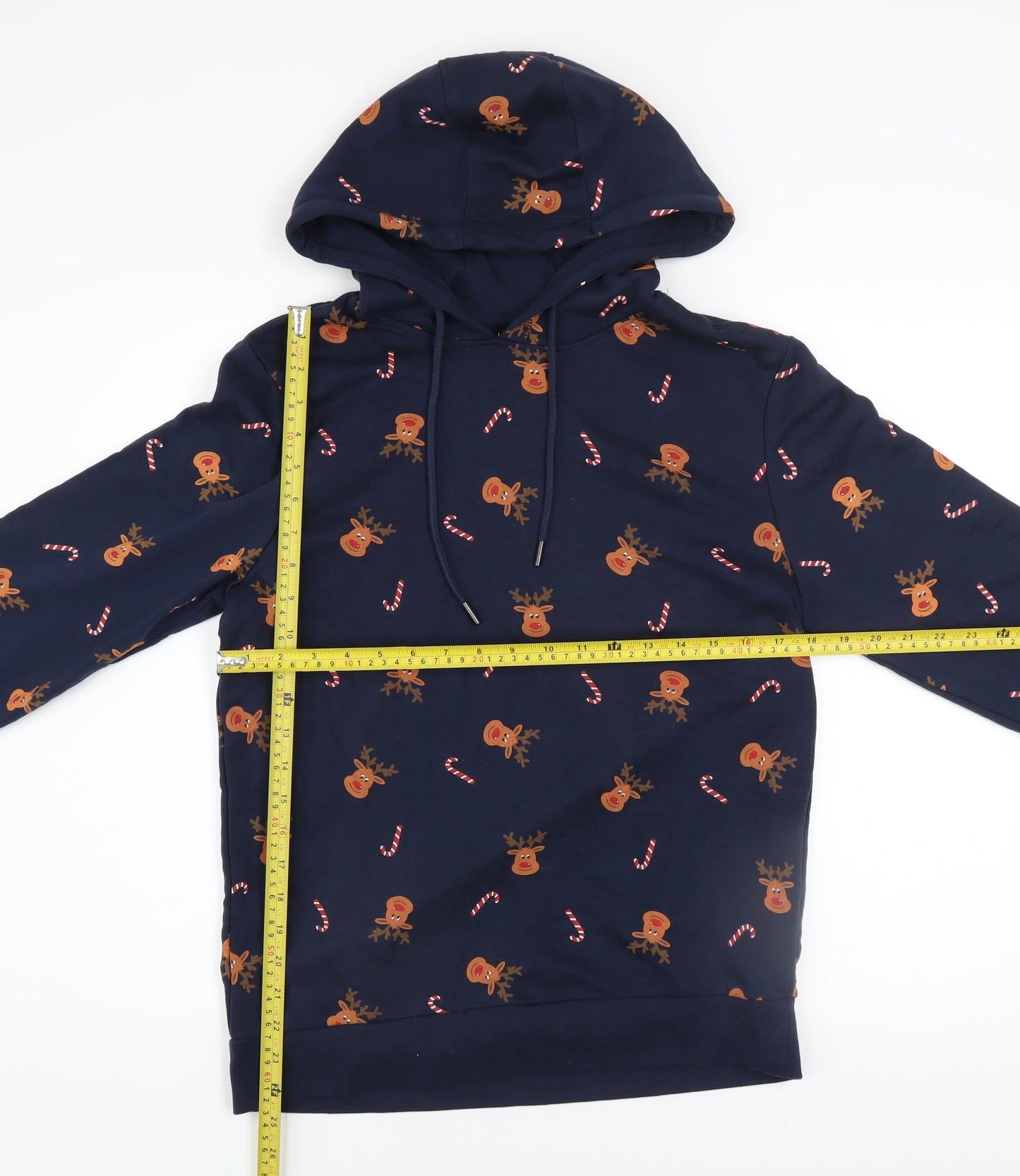 Mens UK Size S Livergy Blue Pullover Hoodie