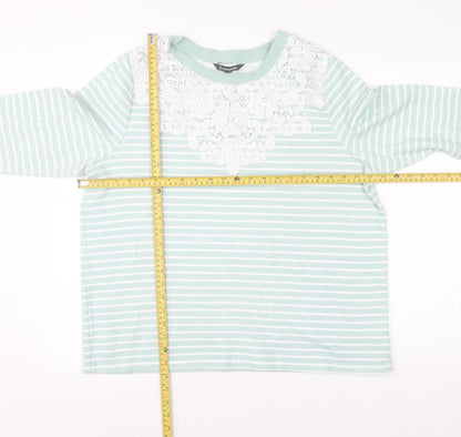Womens UK Size 18 Bonmarché Green Pullover Jumper