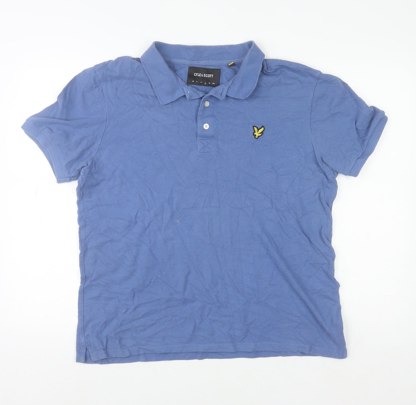 Mens UK Size L Lyle & Scott Cotton Polo Shirt