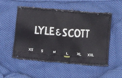 Mens UK Size L Lyle & Scott Cotton Polo Shirt