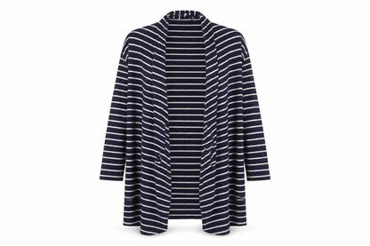 Womens UK Size L Hype Blue Cardigan Jumper