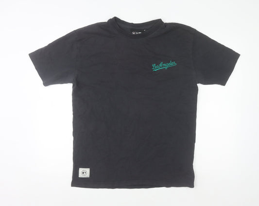 Mens UK Size M New Era Black  T-Shirt