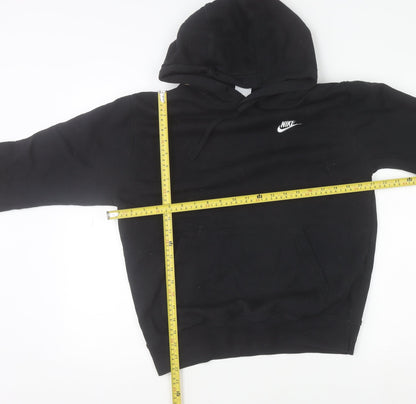 Mens UK Size S Nike Black Pullover Hoodie