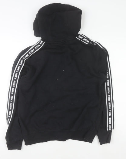 Mens UK Size S Nike Black Pullover Hoodie