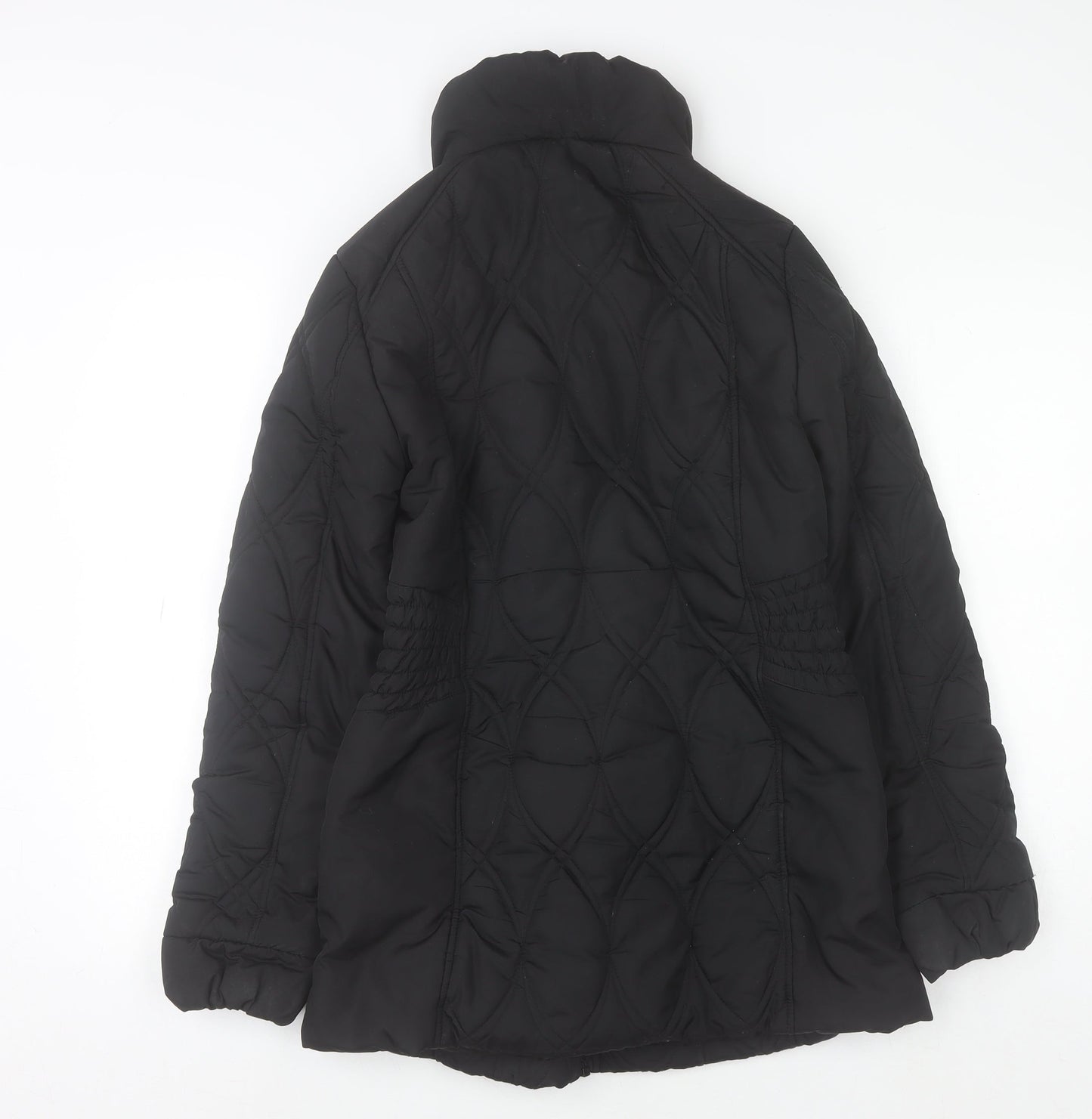 Womens UK Size 10 Moda at George Black Puffer Jacket