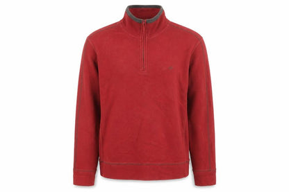 Mens UK Size M Mantaray Red Henley Sweatshirt