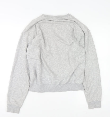 Womens UK Size 10 PUMA Grey Pullover Sweatshirt