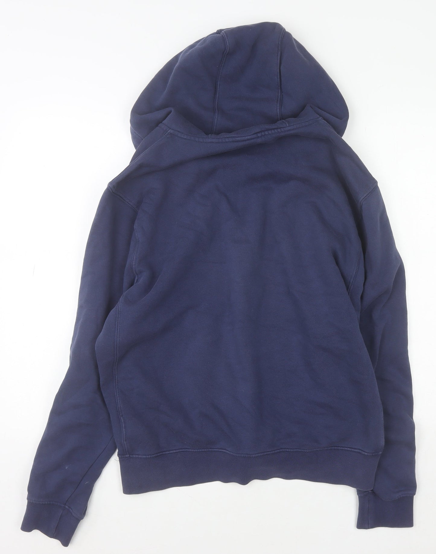 Mens UK Size M Nike Blue Full Zip Hoodie