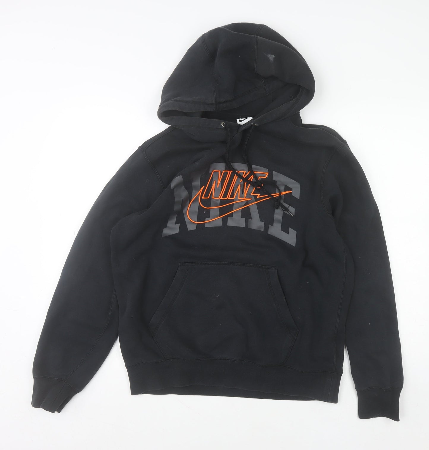 Mens UK Size S Nike Black Pullover Hoodie