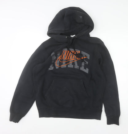 Mens UK Size S Nike Black Pullover Hoodie