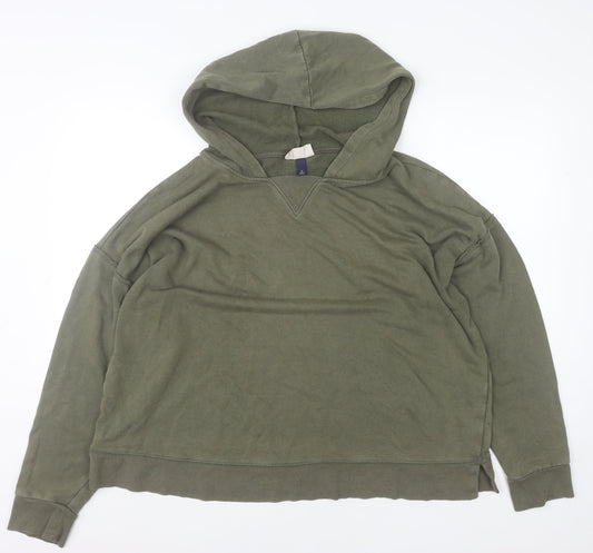 Mens UK Size XL Universal Thread Green Pullover Hoodie