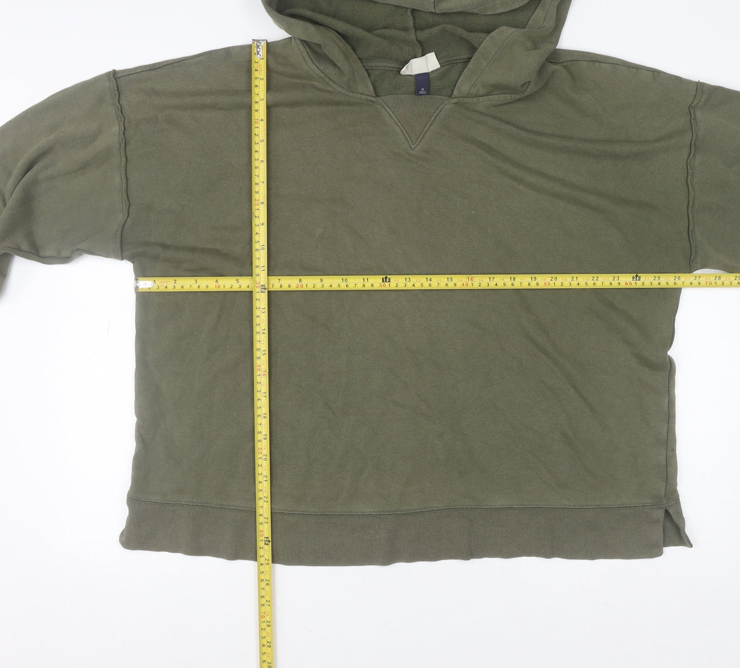 Mens UK Size XL Universal Thread Green Pullover Hoodie