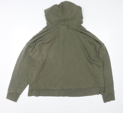 Mens UK Size XL Universal Thread Green Pullover Hoodie