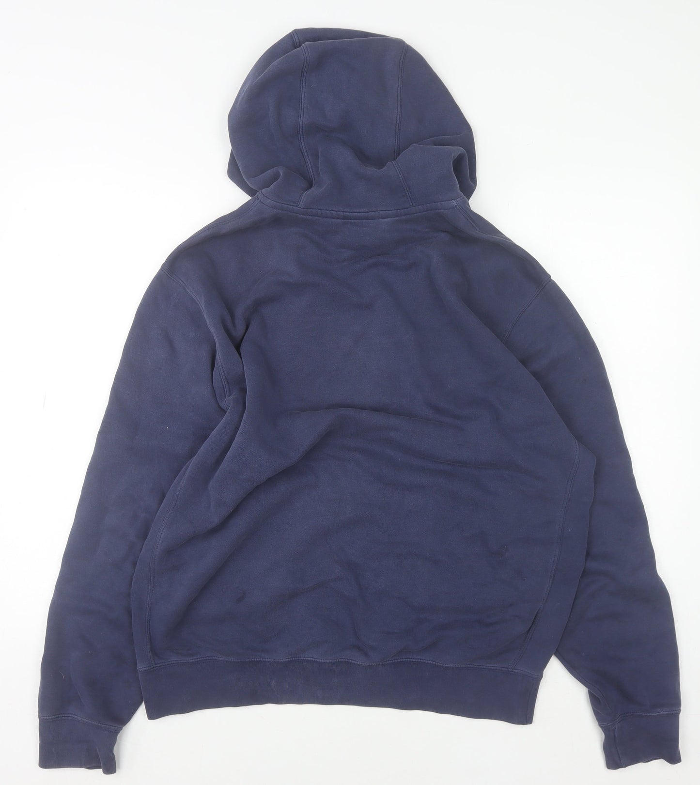 Mens UK Size M Nike Blue Pullover Hoodie