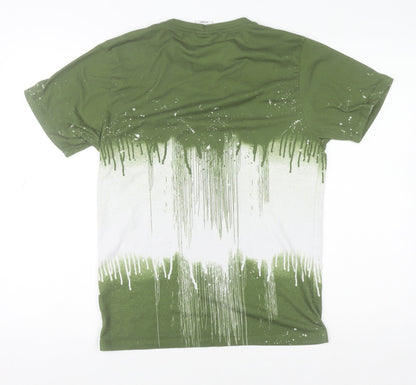 Boys UK Size 14 Years Hype Green Basic T-Shirt