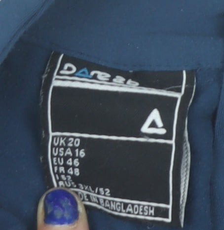 Womens UK Size 20 Dare2b Blue Pullover Sweatshirt