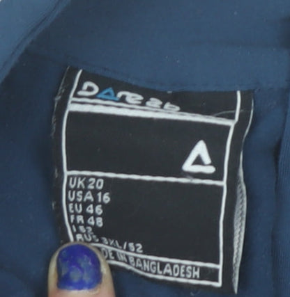 Womens UK Size 20 Dare2b Blue Pullover Sweatshirt