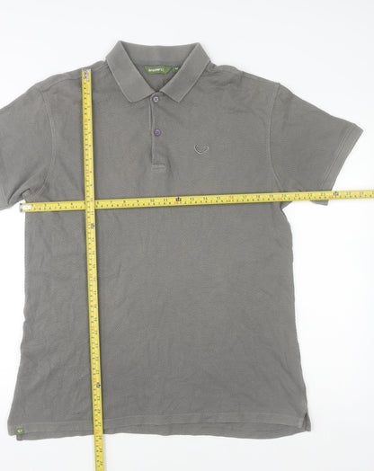 Mens UK Size M brasher 100% Cotton Polo Shirt