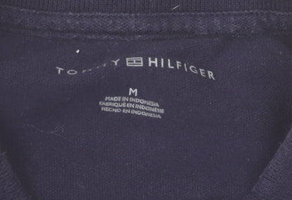 Mens UK Size M Tommy Hilfiger Cotton Blend Polo Shirt