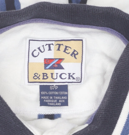 Mens UK Size S Cutter & Buck 100% Cotton Polo Shirt