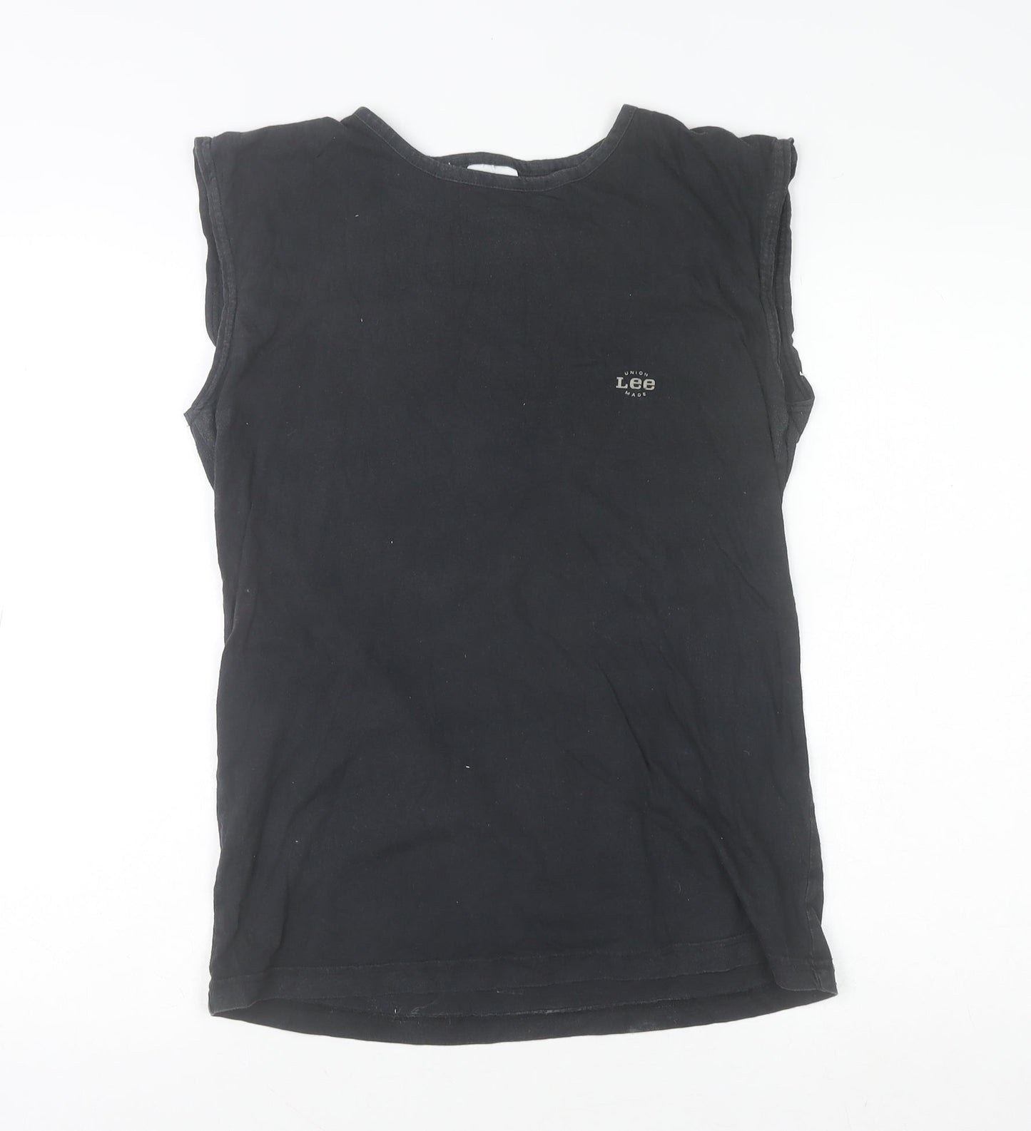 Mens UK Size M Lee Black  T-Shirt