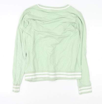 Womens UK Size M Tilbea London Green Pullover Sweatshirt
