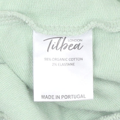 Womens UK Size M Tilbea London Green Pullover Sweatshirt