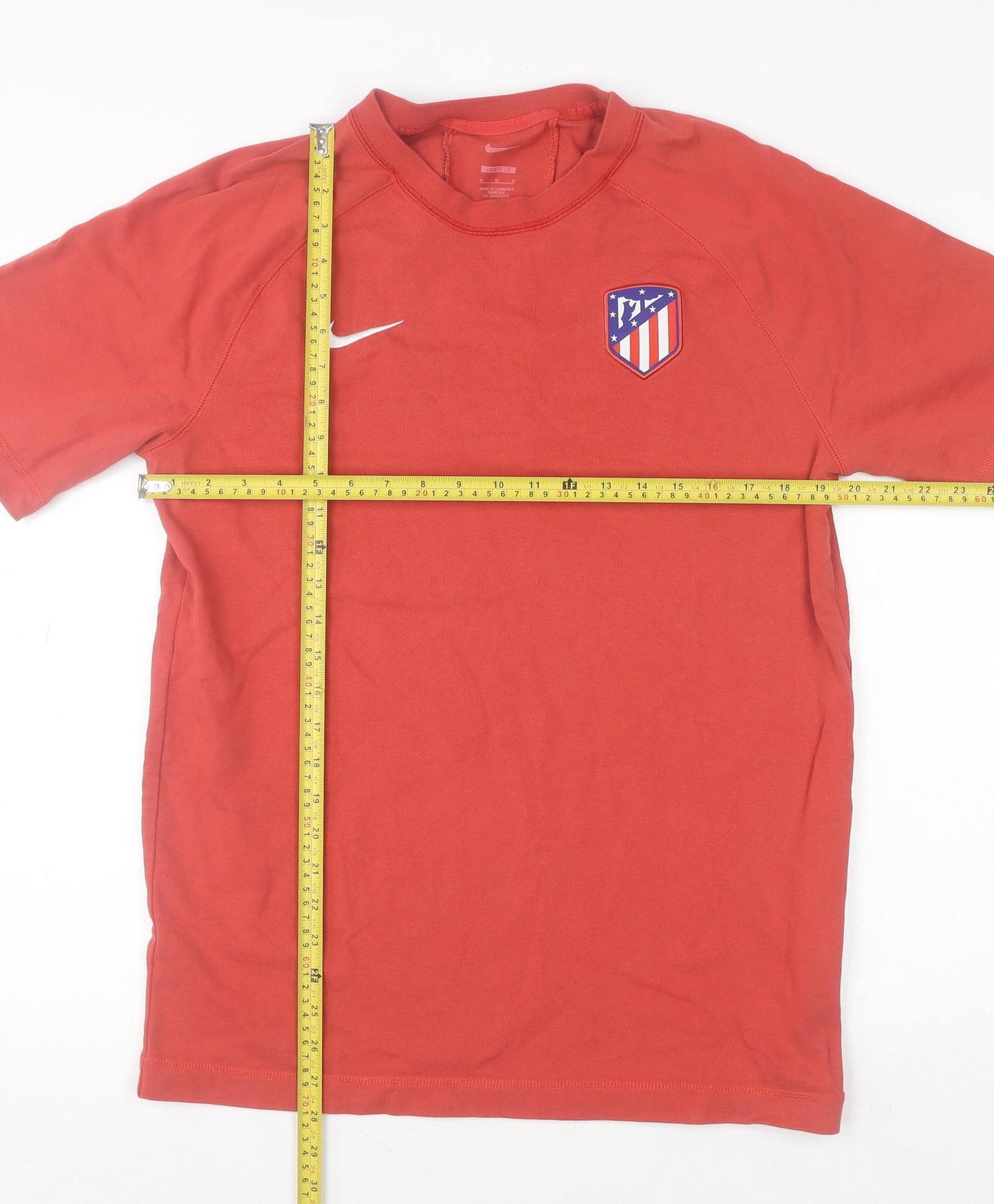 Mens UK Size M Nike Red  T-Shirt