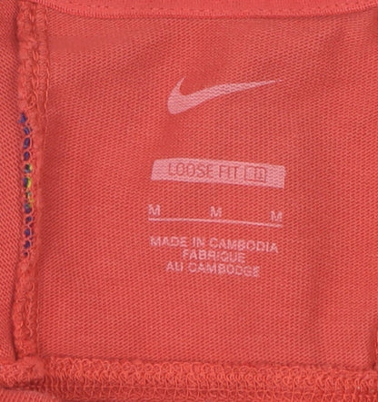 Mens UK Size M Nike Red  T-Shirt