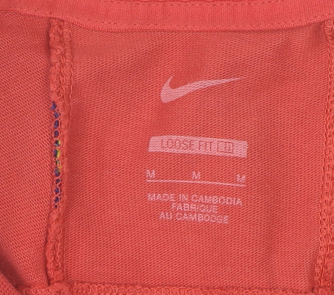 Mens UK Size M Nike Red  T-Shirt