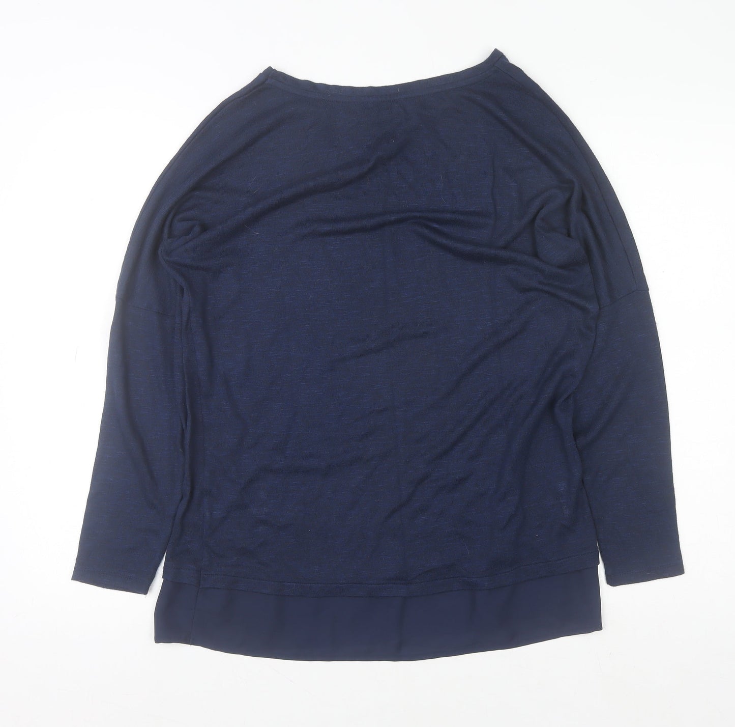 Womens UK Size 12 TU Blue Tunic Blouse