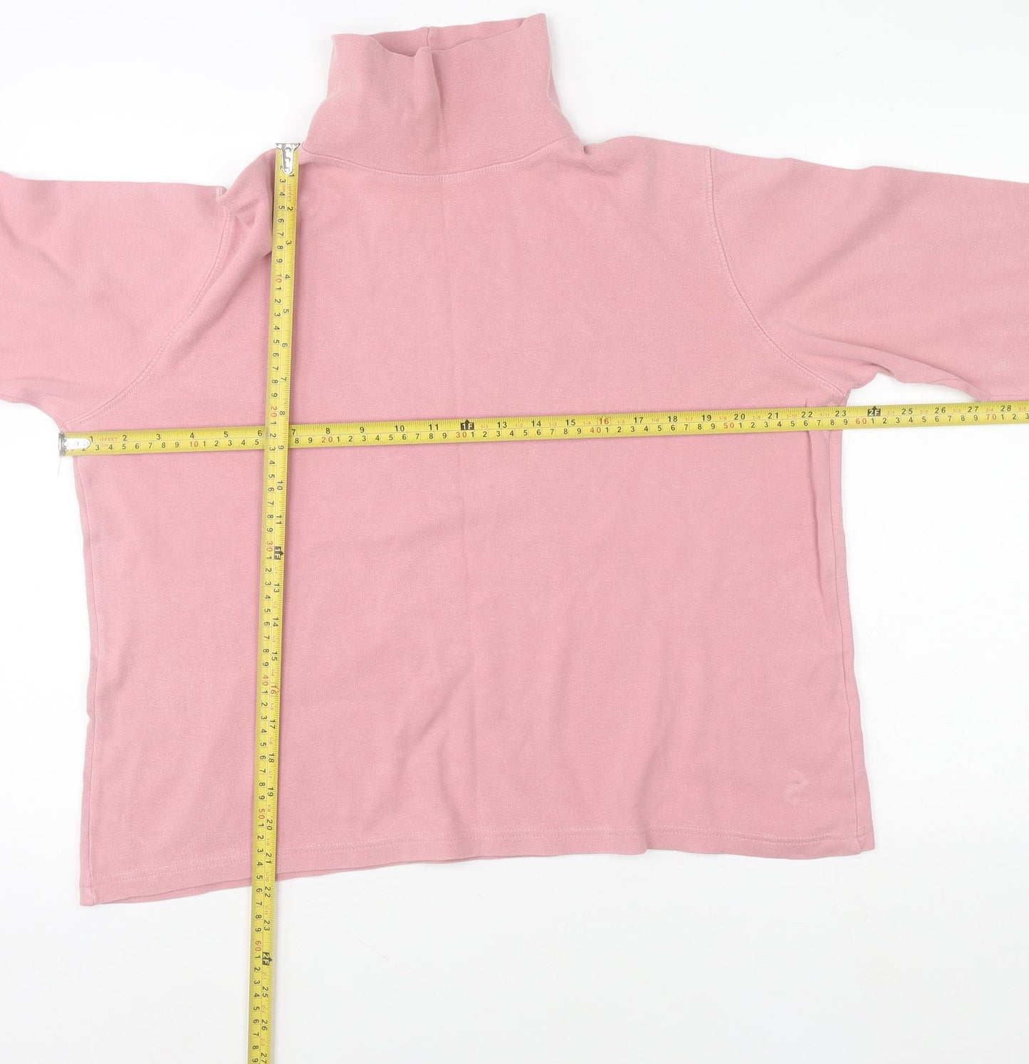 Womens UK Size L Country Collection Pink Pullover Sweatshirt