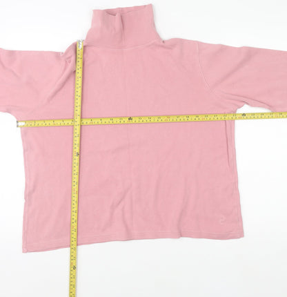Womens UK Size L Country Collection Pink Pullover Sweatshirt