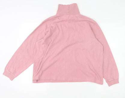 Womens UK Size L Country Collection Pink Pullover Sweatshirt