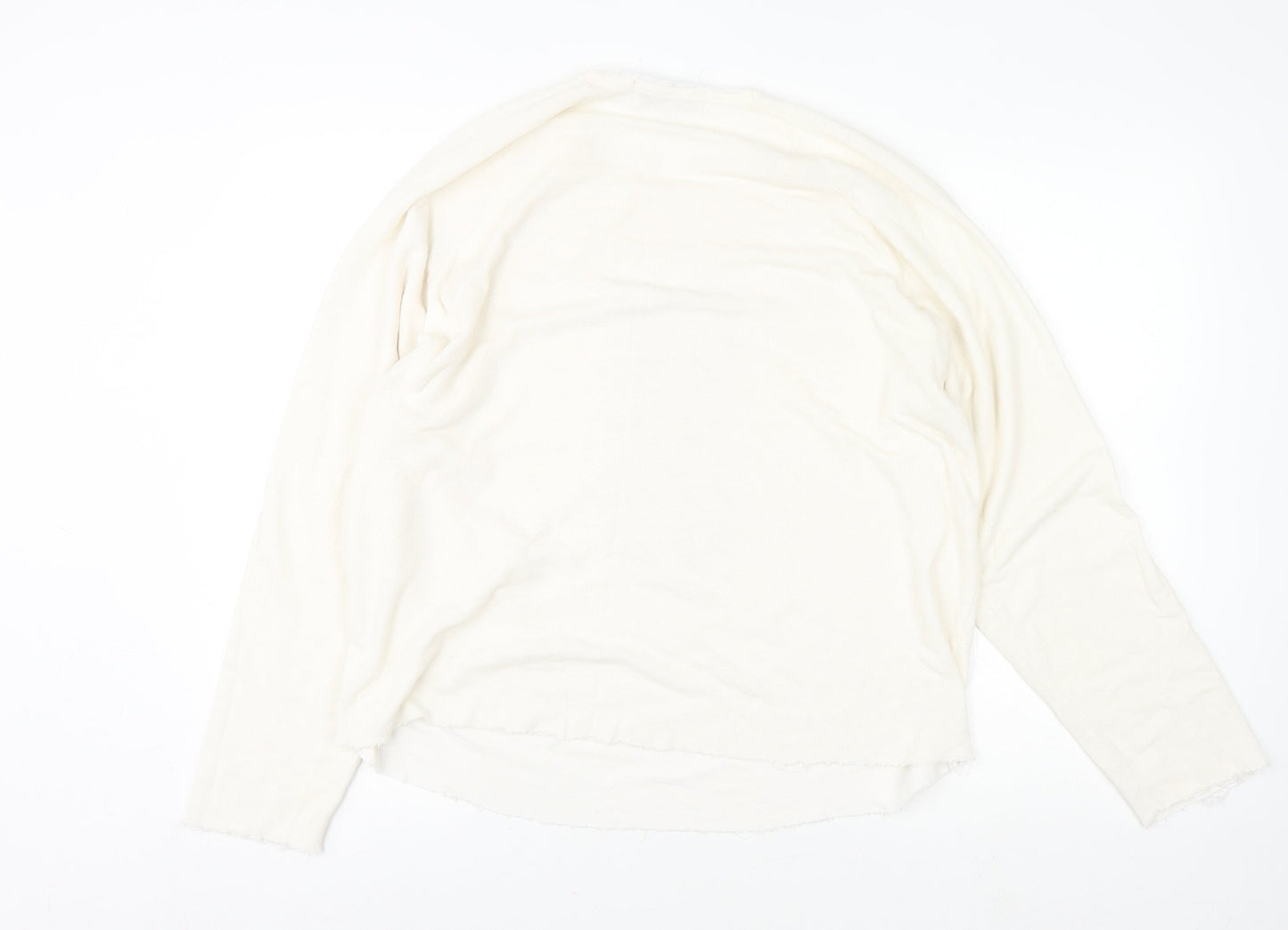 Womens UK Size M Wildfox Ivory Pullover Jumper