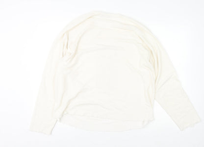 Womens UK Size M Wildfox Ivory Pullover Jumper
