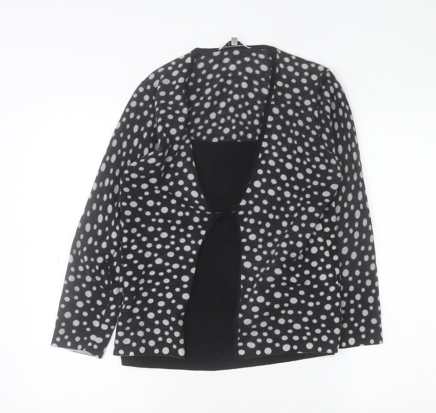 Womens UK Size 16 EAST Black Cardigan Jumper