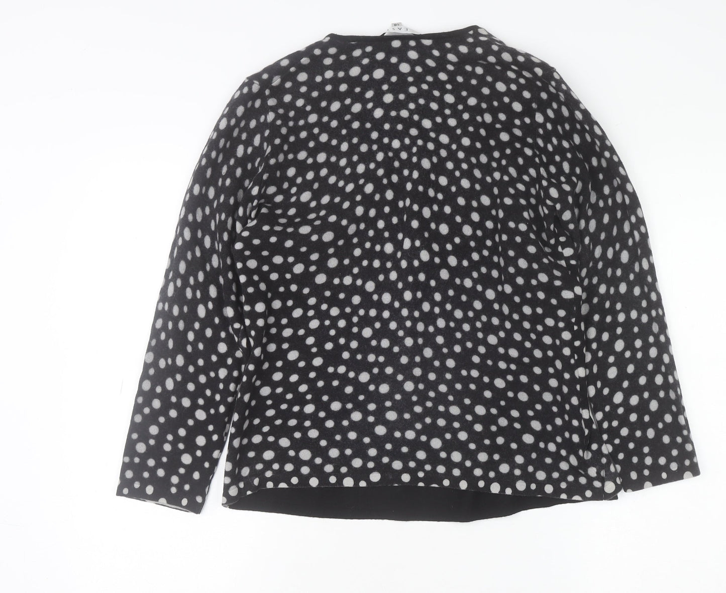 Womens UK Size 16 EAST Black Cardigan Jumper
