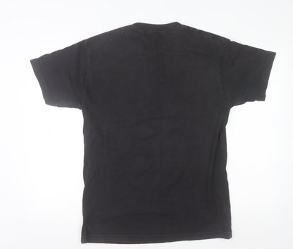Mens UK Size M Old Time Hockey Black  T-Shirt