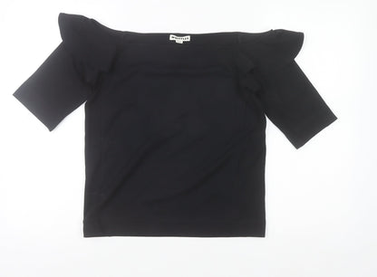 Womens UK Size 16 Whistles Black Basic Blouse