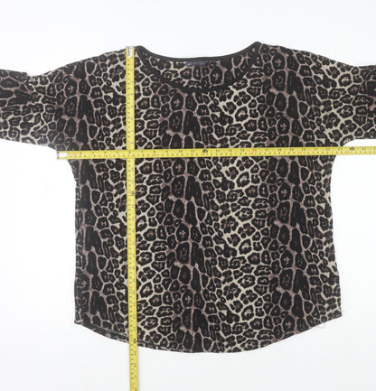 Womens UK Size 14 Marks and Spencer Multicoloured Basic Blouse