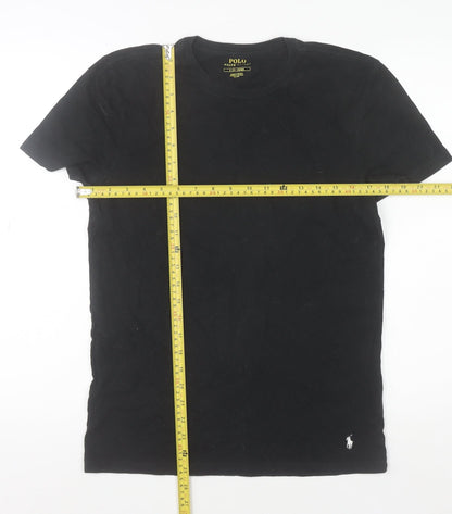 Mens UK Size S Polo Ralph Lauren Black  T-Shirt
