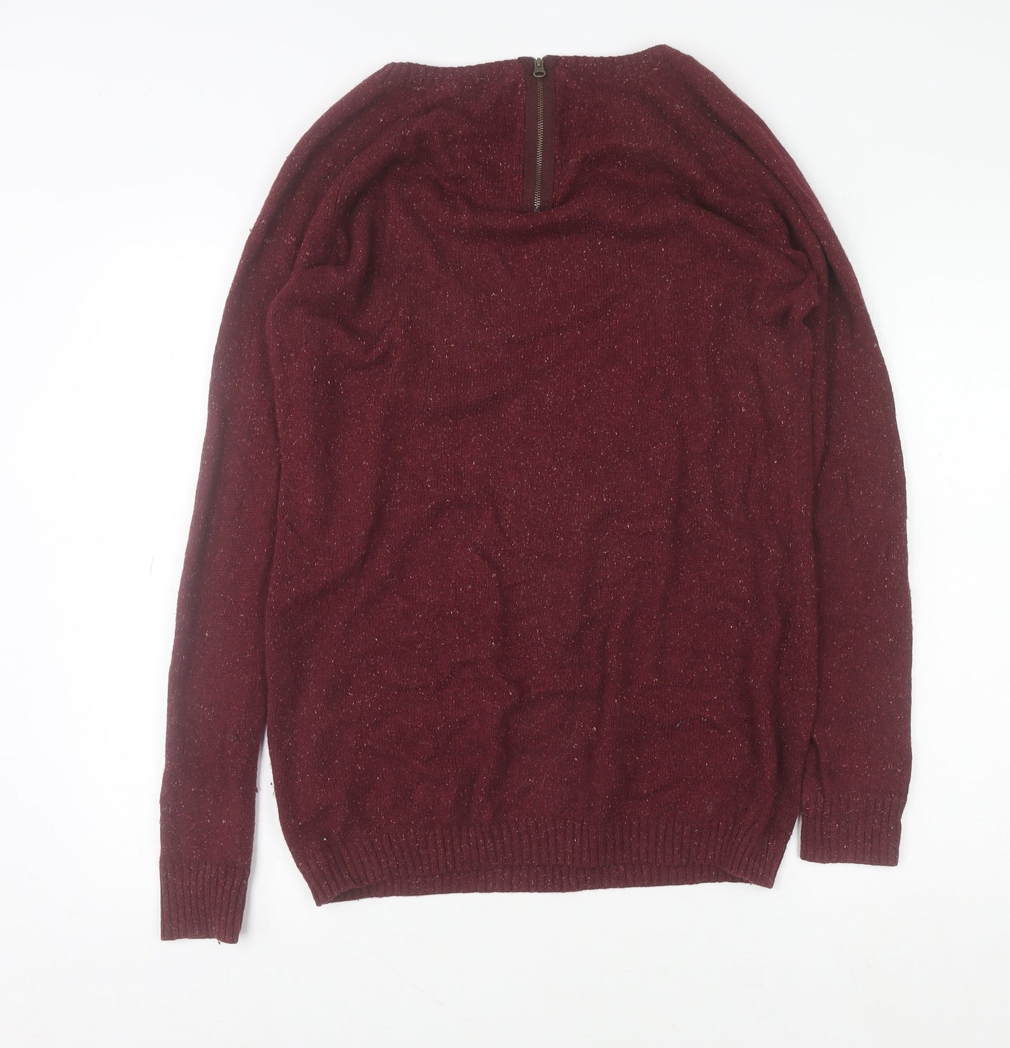 Womens UK Size 12 Fat Face Red Pullover Jumper
